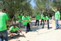 بالصور: يوم ترفيهي لشباب جمعية كنان اللد في احراش "بن شيمن"